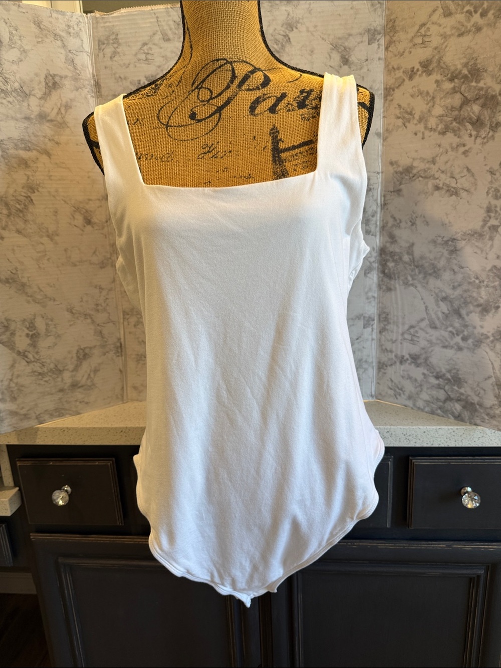 Old Navy Square-Neck Tank Top Bodysuit